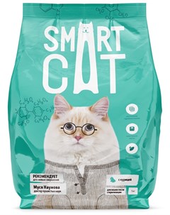 Корм для стерилизованных кошек с курицей 5 кг Smart cat