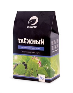 Натуральный травяной чай Таежный 80 г Травяные чаи Алтэя