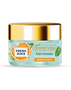 Увлажняющий крем с биоактивной цитрусовой водой Апельсин для лица шеи и декольте 50 мл Fresh Juice Bielenda