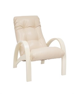 Кресло для отдыха модель s7 белый 70x97x81 см Комфорт