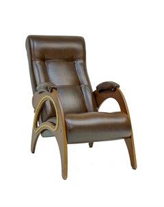 Кресло для отдыха модель 41 коричневый 59x92x59 см Комфорт