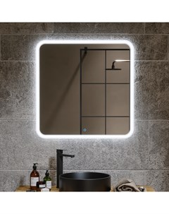 Зеркало с подсветкой anna белый 80x80x3 см Alavann
