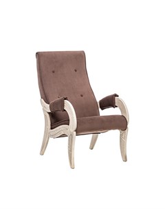 Кресло для отдыха модель 701 коричневое коричневый 56x100x60 см Комфорт