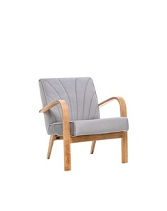 Кресло шелл серое серый 62x73x71 см Комфорт