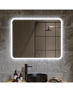 Зеркало с подсветкой anna белый 90x80x3 см Alavann