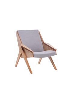 Кресло для отдыха амбер д серый 68x78x76 см Комфорт