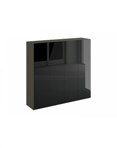 Шкаф roomy черный 237x221x60 см Ogogo
