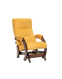 Кресло глайдер фрейм желтый 55x100x88 см Комфорт