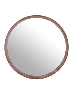 Зеркало круглое коричневый 2 см R-home