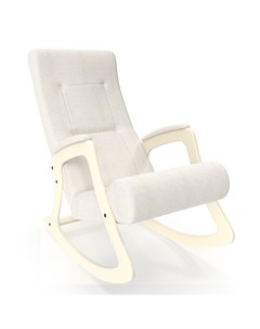 Кресло качалка модель 2 белый 58x107x90 см Комфорт