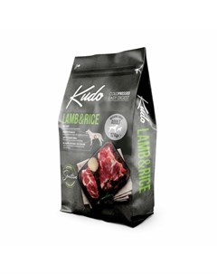 Lamb Rice Medium Maxi Adult сухой корм для взрослых собак средних и крупных пород с чувствительным п Kudo
