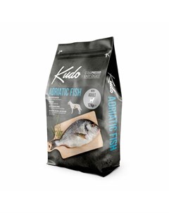 Adriatic Fish Mini Adult сухой корм для взрослых собак мелких пород с чувствительным пищеварением с  Kudo