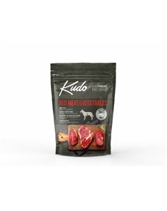 Red Meet Vegetables Medium Maxi Adult сухой корм для взрослых активных собак средних и крупных пород Kudo