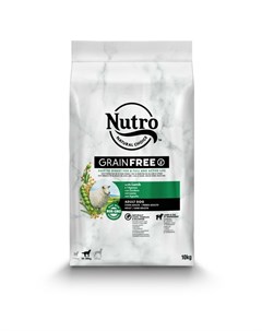 Сухой корм для взрослых собак средних пород с ягненком и экстрактом розмарина 2 8 кг Nutro