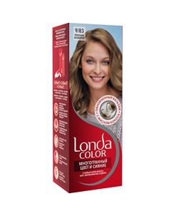 Краска крем для волос COLOR стойкая 9 83 Пепельно белокурый Londa