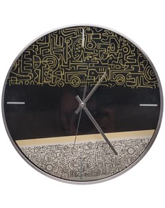 Часы настенные Круг без цифр 30 5см пластик хром Home decor
