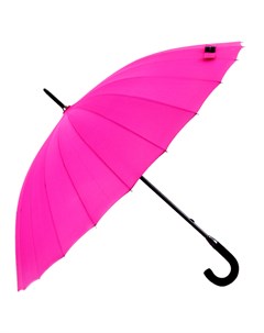 Зонт трость женский темно розовый Dailyfun
