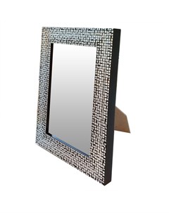 Зеркало настольное в багетной раме Мозаика Модерн 21х30 см Нет марки