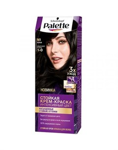 Краска крем для волос Icc 1 черный Palette