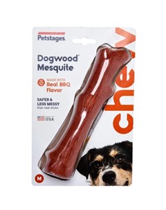 Игрушка для собак Mesquite Dogwood с ароматом барбекю 18 см средняя Petstages