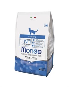 Cat Urinary Сухой корм для кошек профилактика МКБ 400 гр Monge