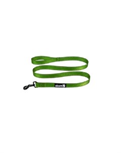 WANDERER Поводок для собак со светоотражающей строчкой размер S 1 6 150см зеленый Alcott