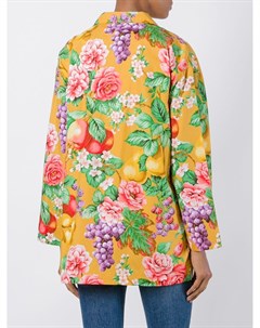 Kenzo pre owned пиджак с цветочным принтом Kenzo pre-owned