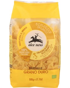 ФАРФАЛЛЕ БИО макаронные изделия из твердых сортов пшеницы 500 г Alce nero