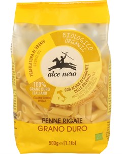 ПЕННЕ РИГАТЕ БИО макаронные изделия из твердых сортов пшеницы 500 г Alce nero