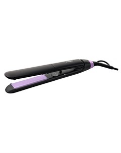 Выпрямитель волос BHS377 StraightCare Essential чёрный фиолетовый Philips