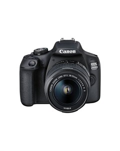 Зеркальный фотоаппарат EOS 2000D Kit чёрный Canon