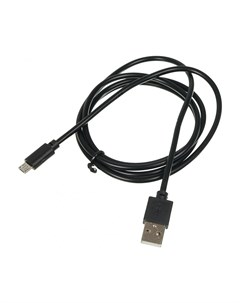Кабель USB USB A m micro USB B m 1 2м чёрный Digma