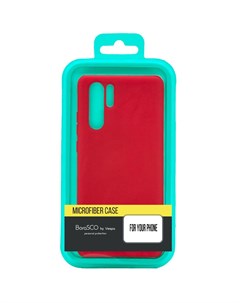Чехол Borasco Microfiber Case для Huawei P40 Lite E Honor 9C 38953 красный Vespa