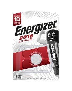 Батарейка Lithium 2016 1 шт Energizer