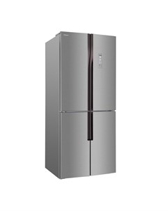 Холодильник Side by Side FY418 3DFXC нержавеющая сталь Hansa