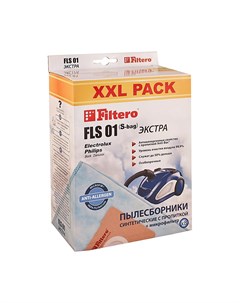 Мешок пылесборник FLS 01 S bag XXL Pack ЭКСТРА 8 штук микрофильтр Filtero