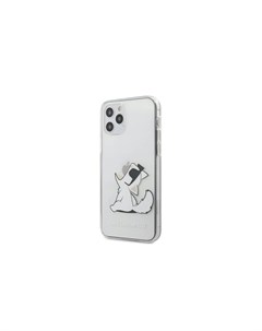 Чехол для телефона Choupette Fan для iPhone 12 12 Pro KLHCP12MCFNRC прозрачный Lagerfeld