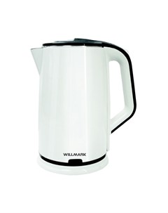 Электрический чайник WEK 2012PS белый чёрный Willmark