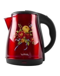 Электрический чайник VL 5555 красный Vail