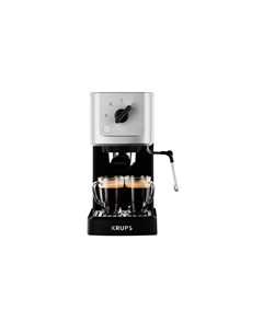Кофеварка рожковая Calvi Meca XP 3440 черный серебристый Krups