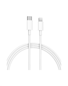 Кабель USB Mi cable Type C to Lightning 1 m BHR4421GL белый Xiaomi