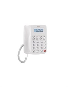 Телефон проводной TX 250 белый Texet