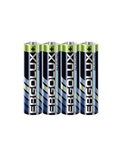 Батарейка Alkaline LR03 SR4 AAA 1150mAh 4шт 1509279 Ergolux