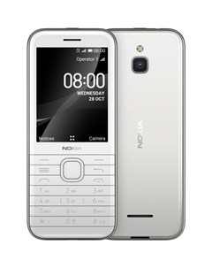 Мобильный телефон 8000 4G DS white Nokia