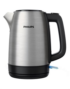 Электрический чайник HD9350 90 серебристый черный Philips