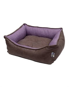 Лежак для животных Colour 70х60х23см фиолетовый Foxie