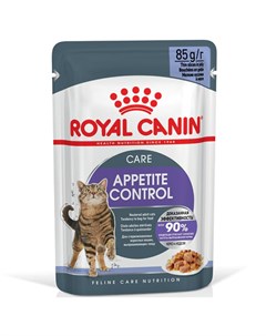 Корм для кошек Sterilized Appetite Control Care желе пауч 85г Royal canin