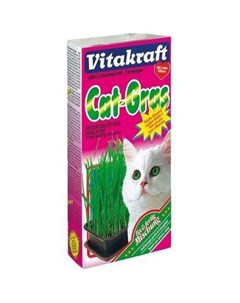 Лакомство для кошек смесь для проращивания свежей травы 120г Витакрафт