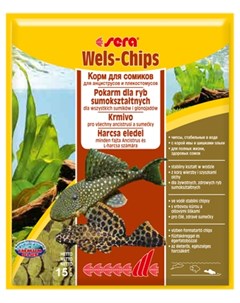 Wels Chips корм для сомиков чипсы пак 15 г Sera
