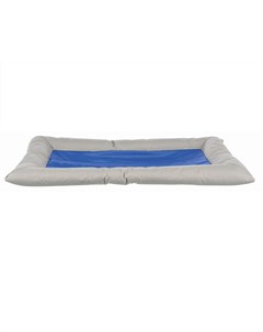 Лежак охлаждающий Cool Dreamer для кошек и собак мелких и средних пород 90х55 см синий серый Trixie